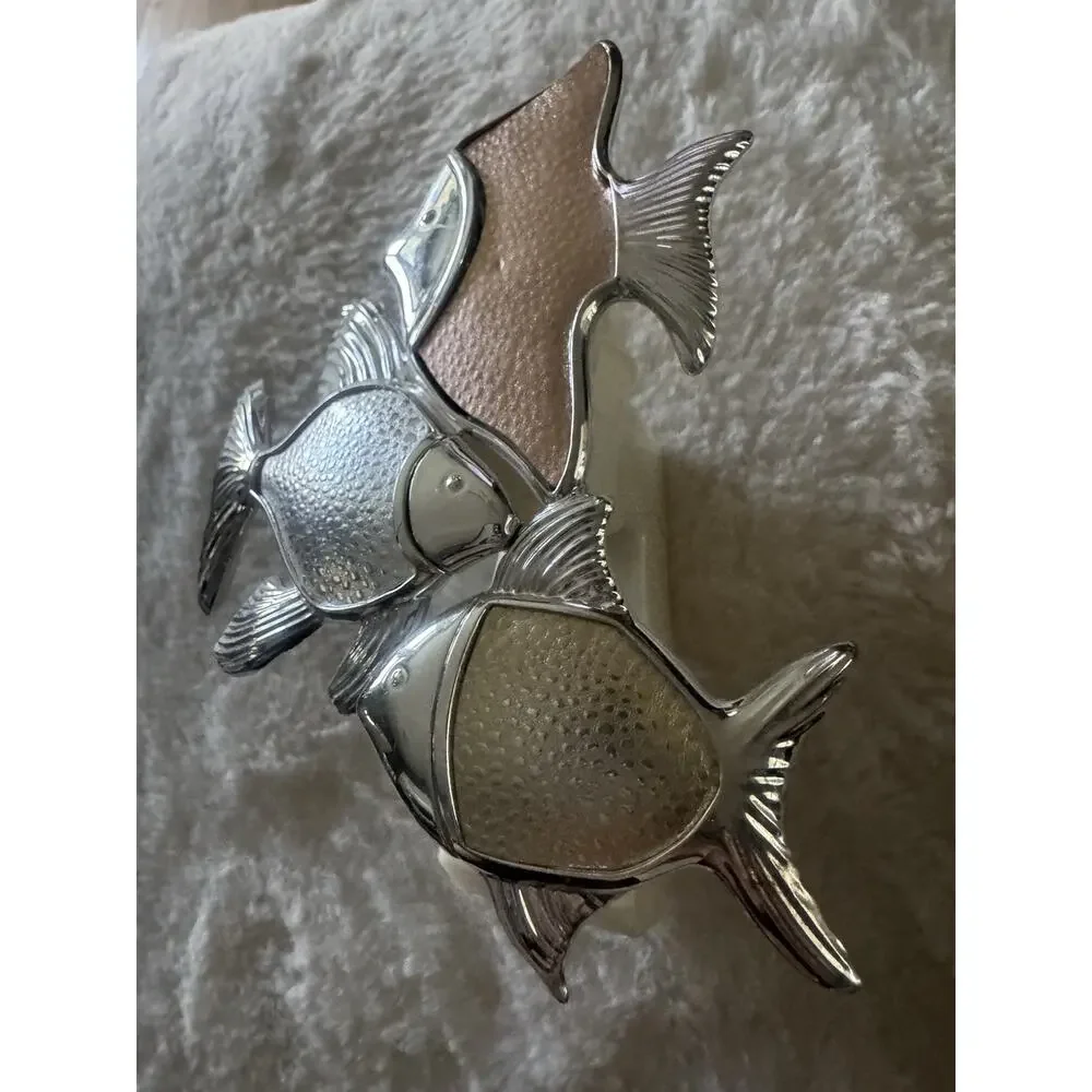 Bath Body Works Wallflowers Holder Plug Summer Beach Ocean 3 Fishes Nautical
